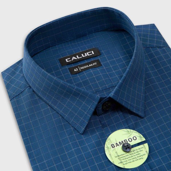 Áo sơ mi nam ngắn tay CALUCI MSS5286R - Hình ảnh 3