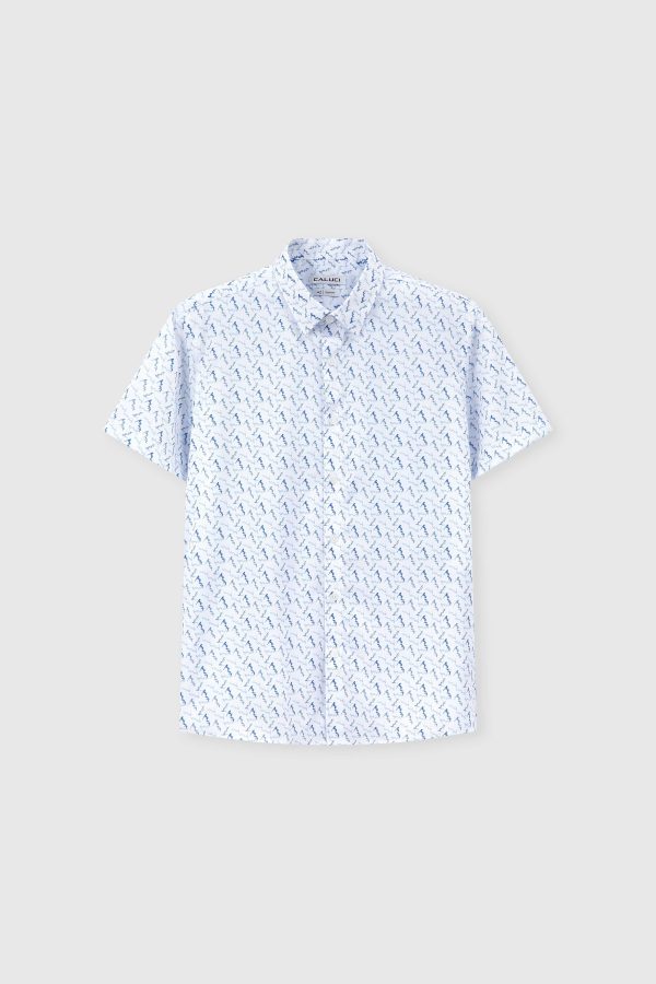 Áo sơ mi nam ngắn tay CALUCI MSS5313S - Hình ảnh 4