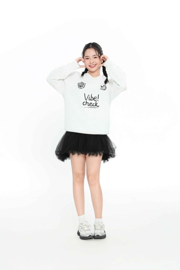 ÁO SWEATSHIRT TEEN GIRL TSW512R - Hình ảnh 11