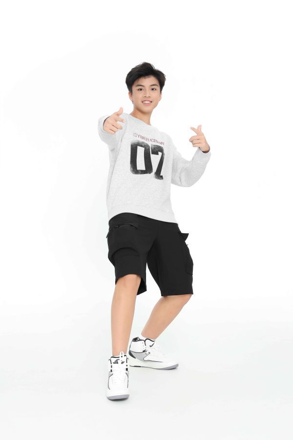 ÁO SWEATSHIRT TEEN BOY TSW505R - Hình ảnh 11