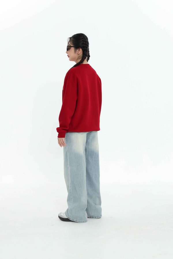ÁO SWEATSHIRT TEEN GIRL TSW510R - Hình ảnh 5