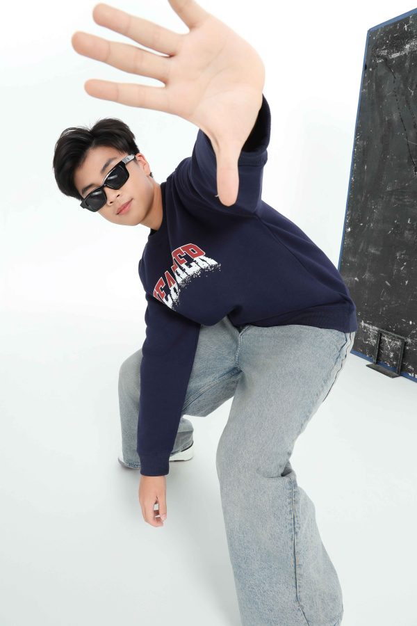 ÁO SWEATSHIRT TEEN BOY TSW502R - Hình ảnh 8