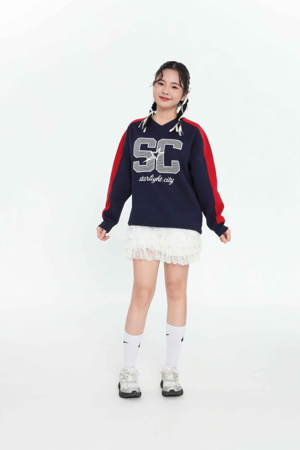 ÁO SWEATSHIRT TEEN GIRL TSW514R - Hình ảnh 3