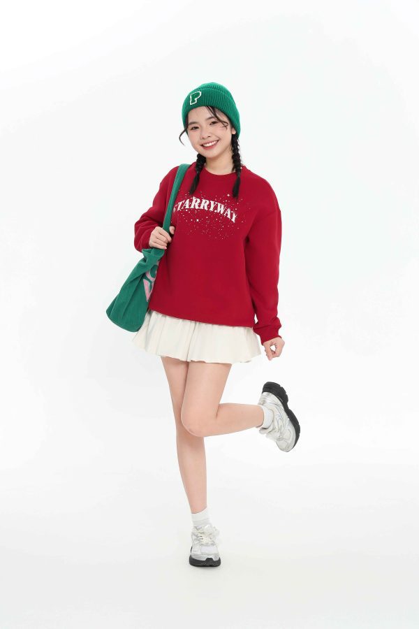 ÁO SWEATSHIRT TEEN GIRL TSW510R - Hình ảnh 4