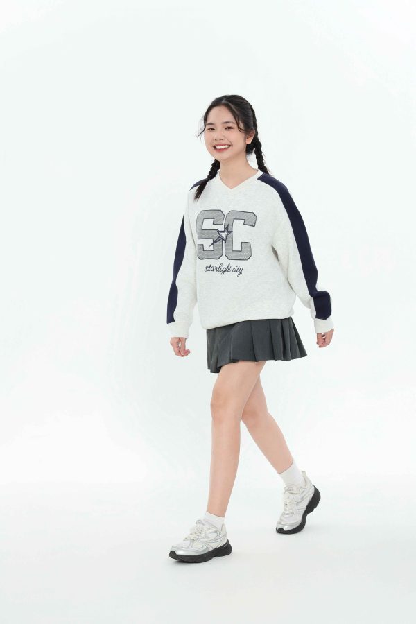 ÁO SWEATSHIRT TEEN GIRL TSW514R - Hình ảnh 8