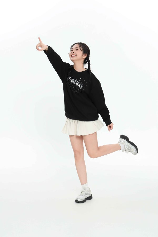 ÁO SWEATSHIRT TEEN GIRL TSW510R - Hình ảnh 9